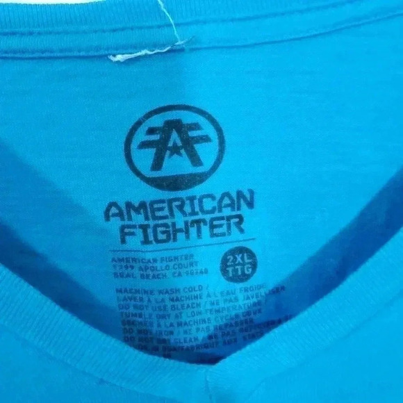 American Fighter Mens tee. Size 2xl - Picture 6 of 7